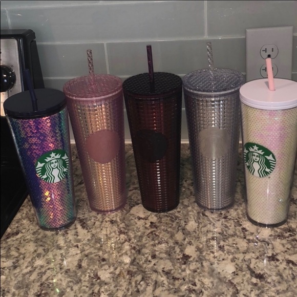 A Bundle Of 5 Limited Edition Starbucks Tumblrs
